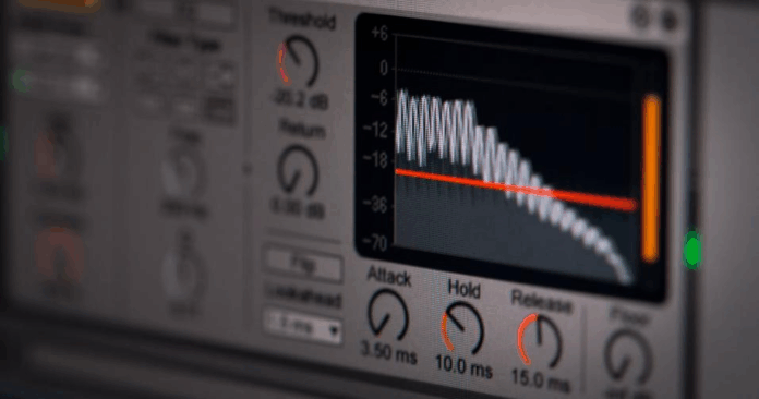 audio-forensics An image of a black and white digital device displaying a graph